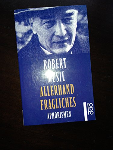 allerhand fragliches - aphorismen (livre en allemand)