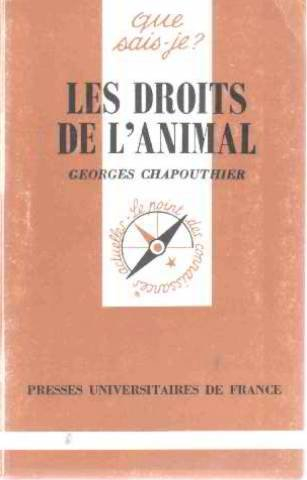 Les droits de l'animal