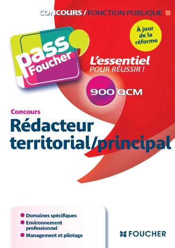 Concours rédacteur territorial, principal