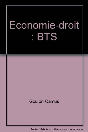 BTS, l'épreuve de.... Economie-droit