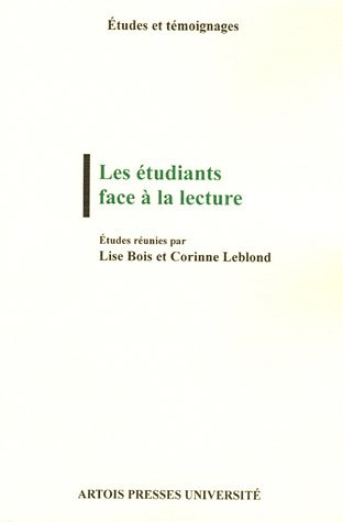 Les étudiants face à la lecture