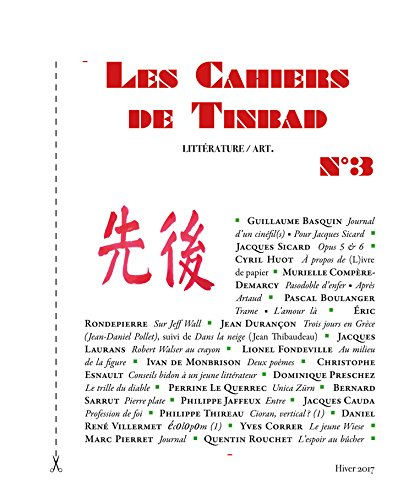 Les cahiers de Tinbad, n° 3