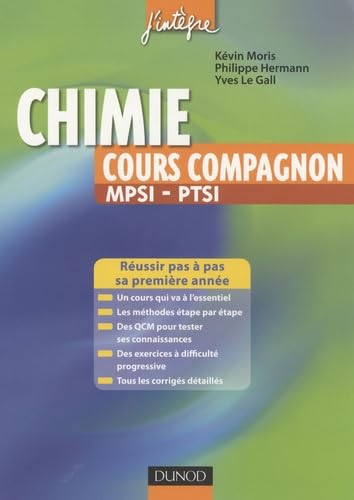 Chimie cours compagnon MPSI - PTSI