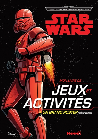 Star Wars : voyage Star Wars, l'ascension de Skywalker : mon livre de jeux et activités + un grand p