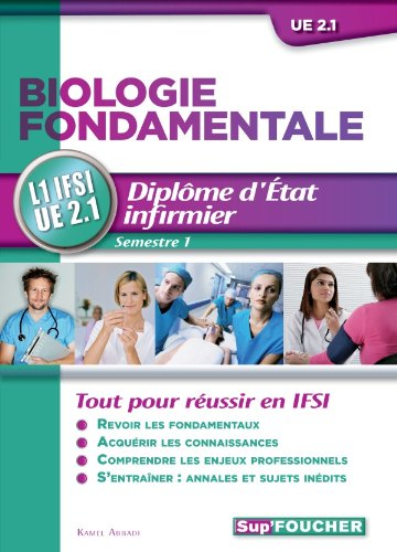 Biologie fondamentale, UE 2.1 : diplôme d'Etat infirmier, semestre 1 : L1 IFSI