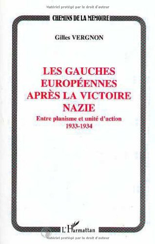 Les gauches européennes après la victoire nazie : entre planisme et unité d'action, 1933-1934