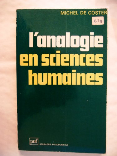 l'analogie en sciences humaines