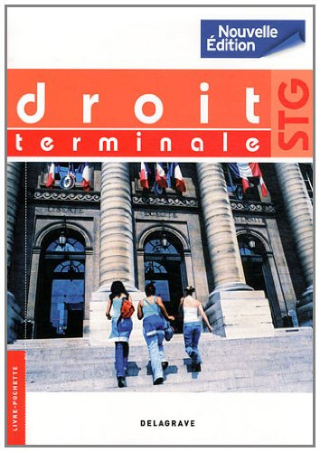 Droit terminale STG : livre de l'élève