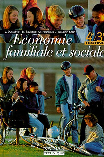 Economie familiale et sociale, 4e et 3e technologiques