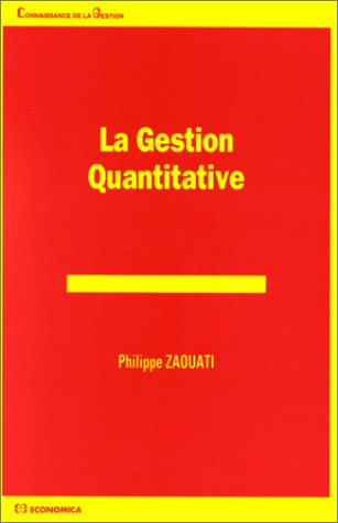 La gestion quantitative