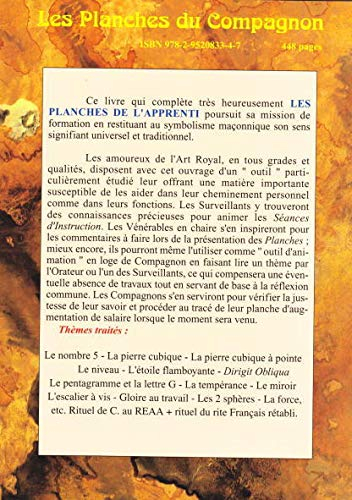 Les planches du compagnon