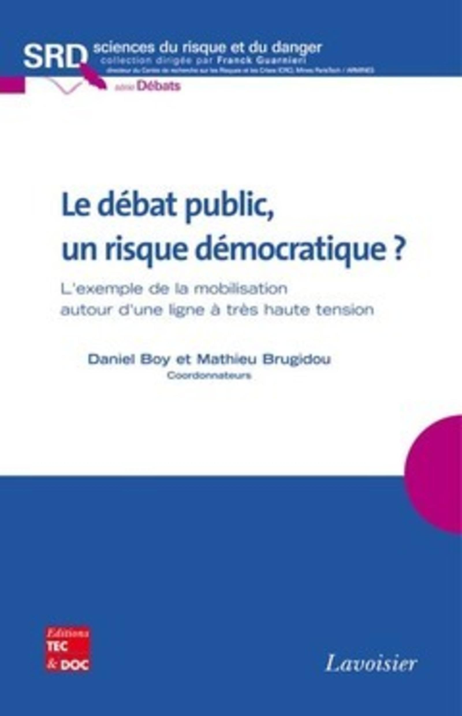 Le débat public, un risque démocratique ? : l'exemple de la mobilisation autour d'une ligne à très h