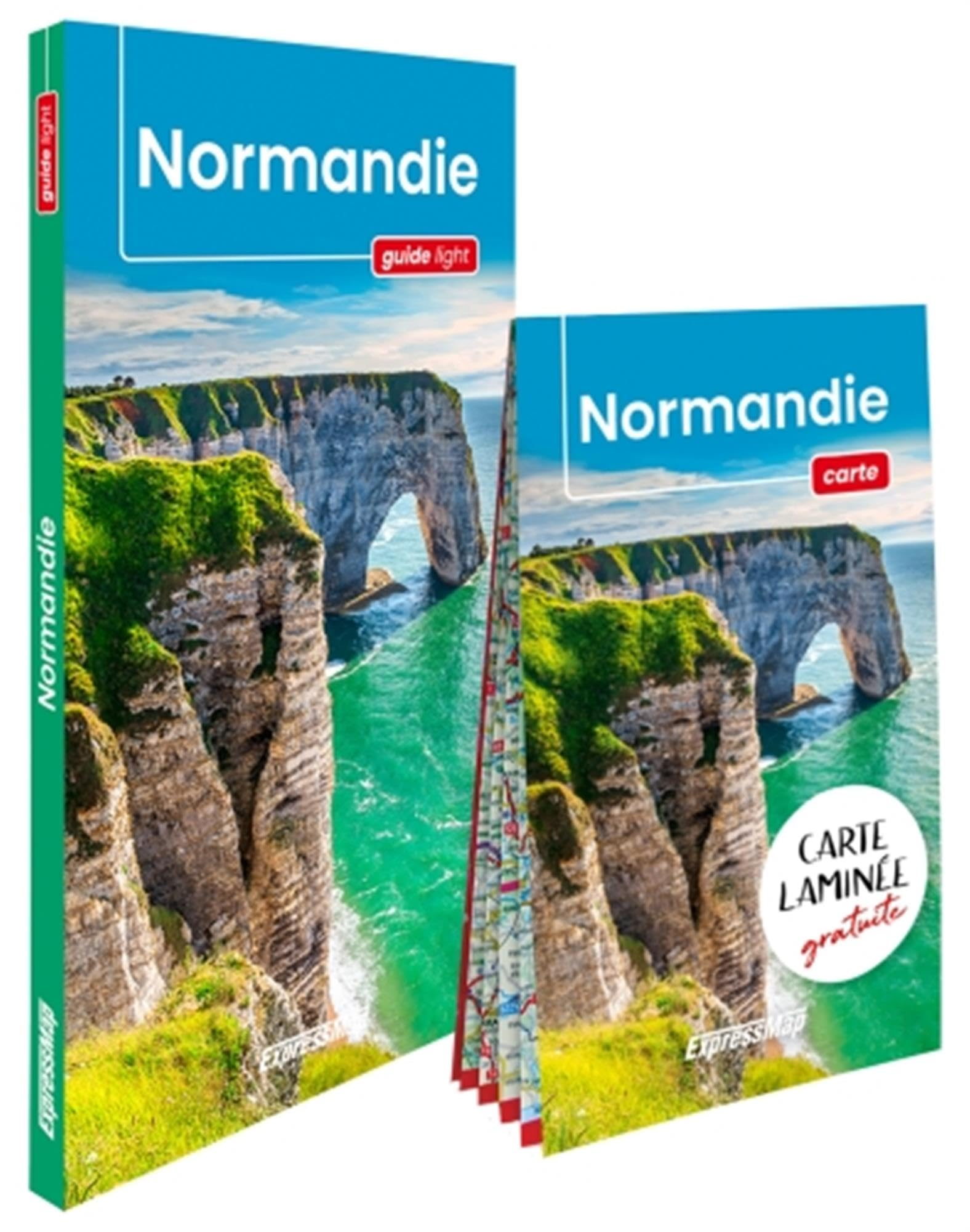 Normandie : guide + carte