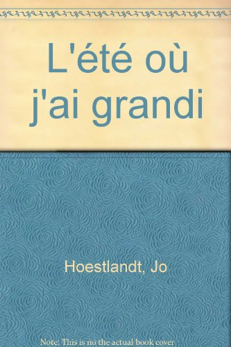 L'été où j'ai grandi