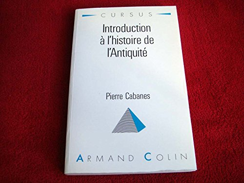 introduction à l'histoire de l'antiquité