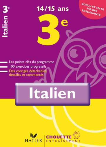 Italien 3e, 14-15 ans : niveau A1+A2 du CECR