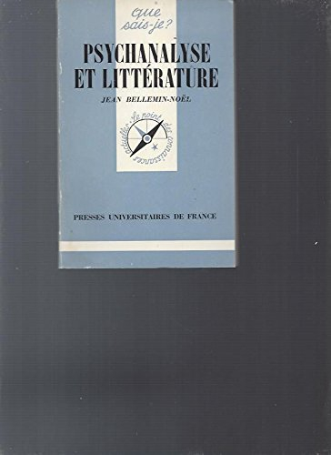 psychanalyse et litterature
