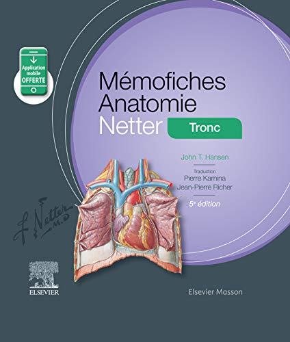 Mémofiches anatomie Netter : tronc