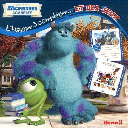 Monstres Academy : l'histoire à compléter... et des jeux