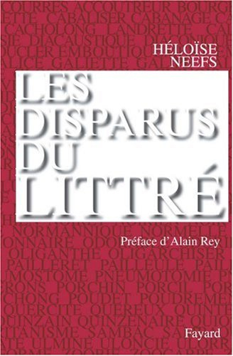 Les disparus du Littré