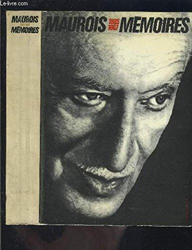 memoires de maurois 1885-1967