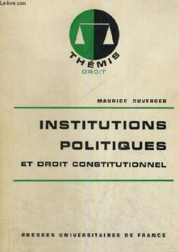 institutions politiques et  droit constitutionnel