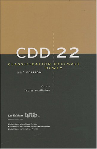Classification décimale Dewey et index