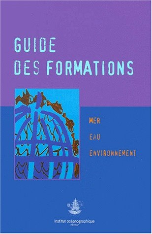 Guide des formations : mer, eau, environnement