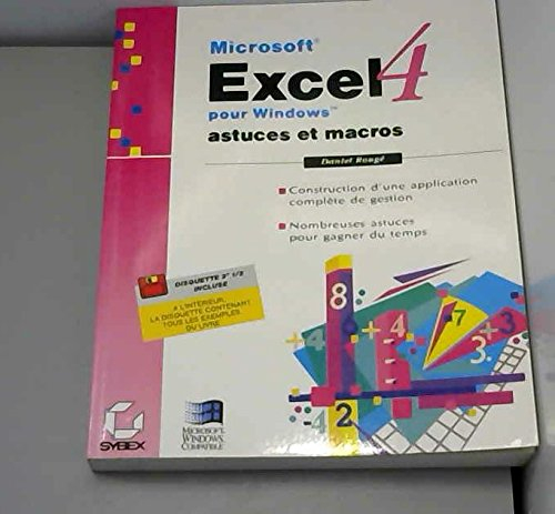 microsoft excel 4 pour windows par la pratique