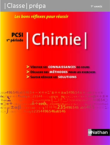 Chimie PCSI : 1re période