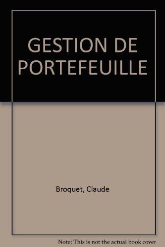 gestion de portefeuille