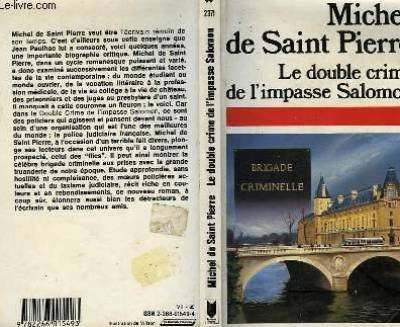 Le Double crime de l'impasse Salomon