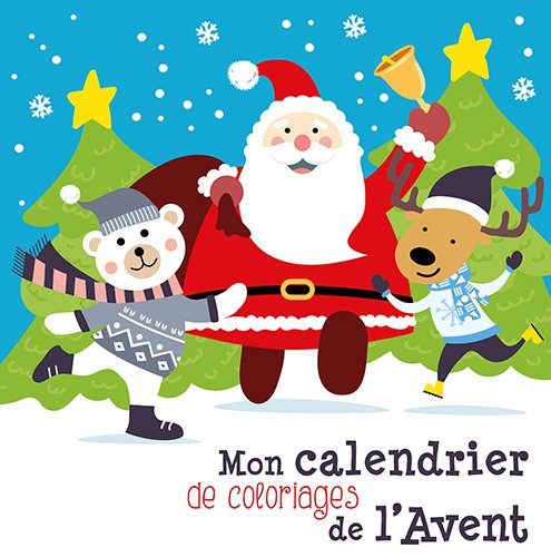 Mon calendrier de coloriages de l'Avent