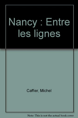 Nancy entre les lignes