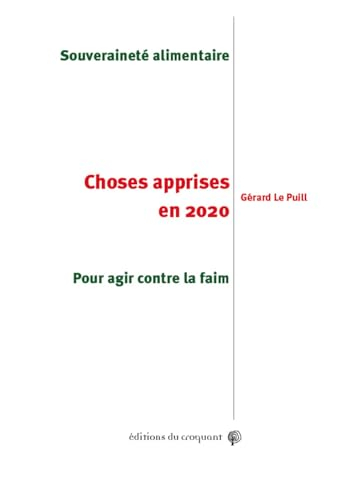 Choses apprises en 2020 : souveraineté alimentaire : pour agir contre la faim
