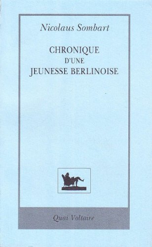 Chronique d'une jeunesse berlinoise : 1933-1943