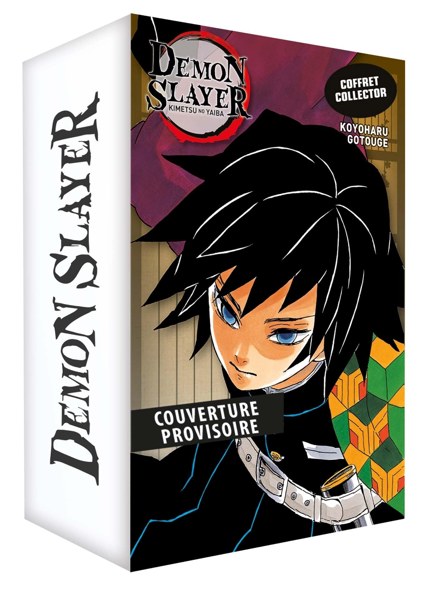Coffret collector Demon slayer : Kimetsu no yaiba : édition pilier, tomes 1 et 2