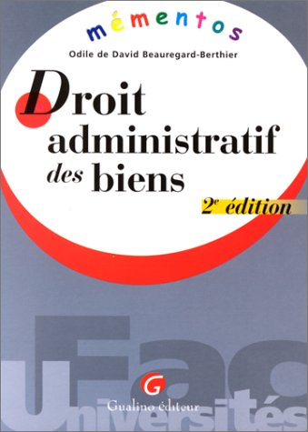 droit administratif des biens