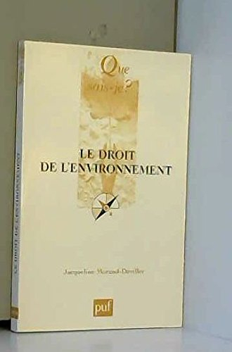 le droit de l'environnement