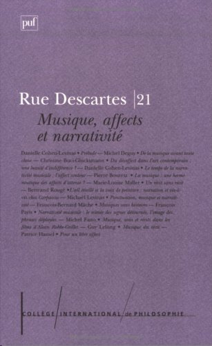 Rue Descartes, n° 21. Musique, affects et narrativité