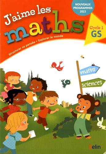 j'aime les maths gs cycle 1