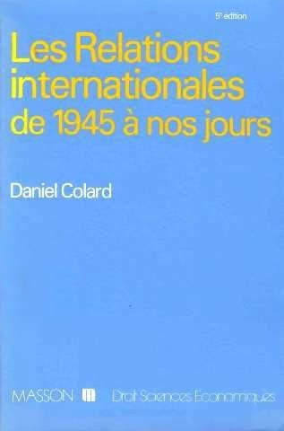 les relations internationales