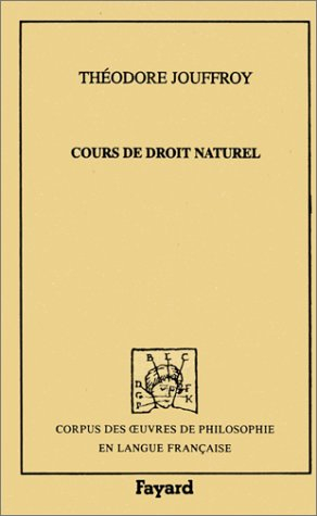 Cours de droit naturel (1858)