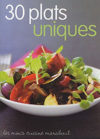 30 plats uniques