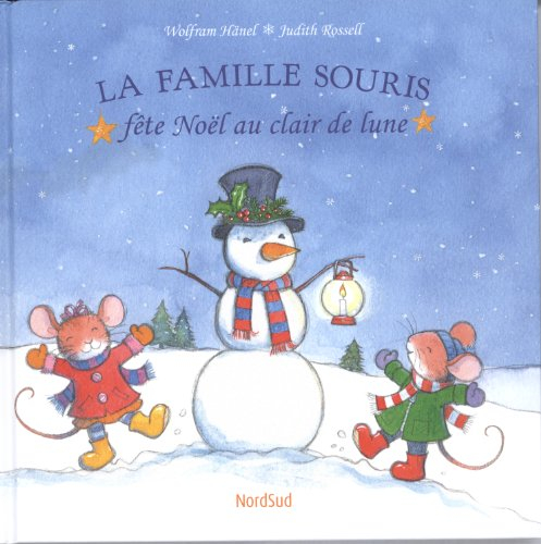 La famille Souris fête Noël au clair de lune