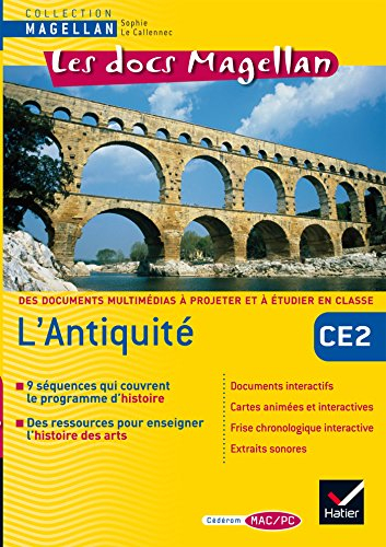 L'Antiquité, Les docs Magellan, CE2 CM1 CM2 : cédérom