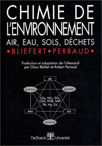 Chimie de l'environnement : air, eau, sols, déchets