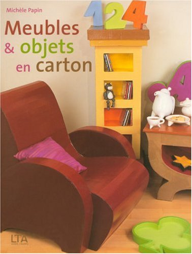 Meubles et objets en carton