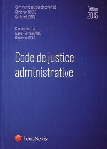 Code de justice administrative 2015