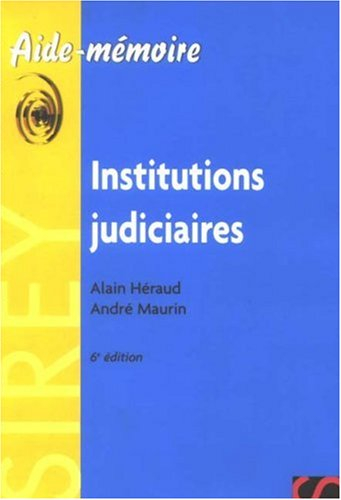 Institutions judiciaires